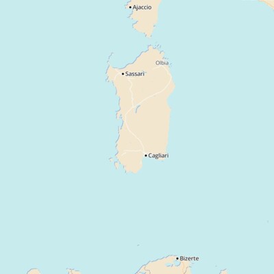 Sardaigne (toutes zones)